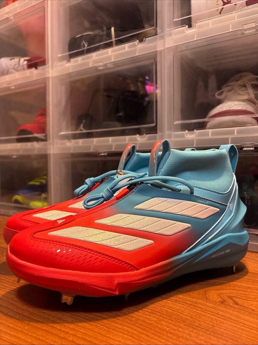 Adidas Adizero Impact+ 2.0 Candy Pack JQ4258 Metal Baseball Cleats Sz 15M NWOB